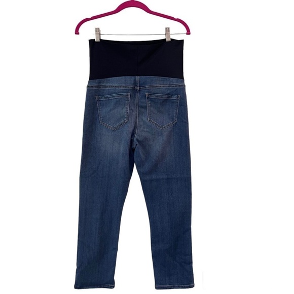 Liverpool The Crop Maternity Jeans Lanier Mid Wash Size 6/28 - Picture 2 of 12
